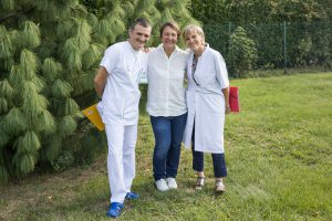 Carole MONTILLET, championne olympique de descente, marraine de la priorité Traumatologie